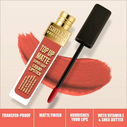 Top Up Matte Lipstick - Shills Professional