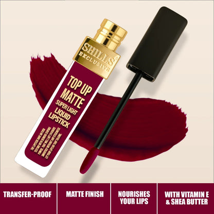 Top Up Matte Lipstick - Shills Professional