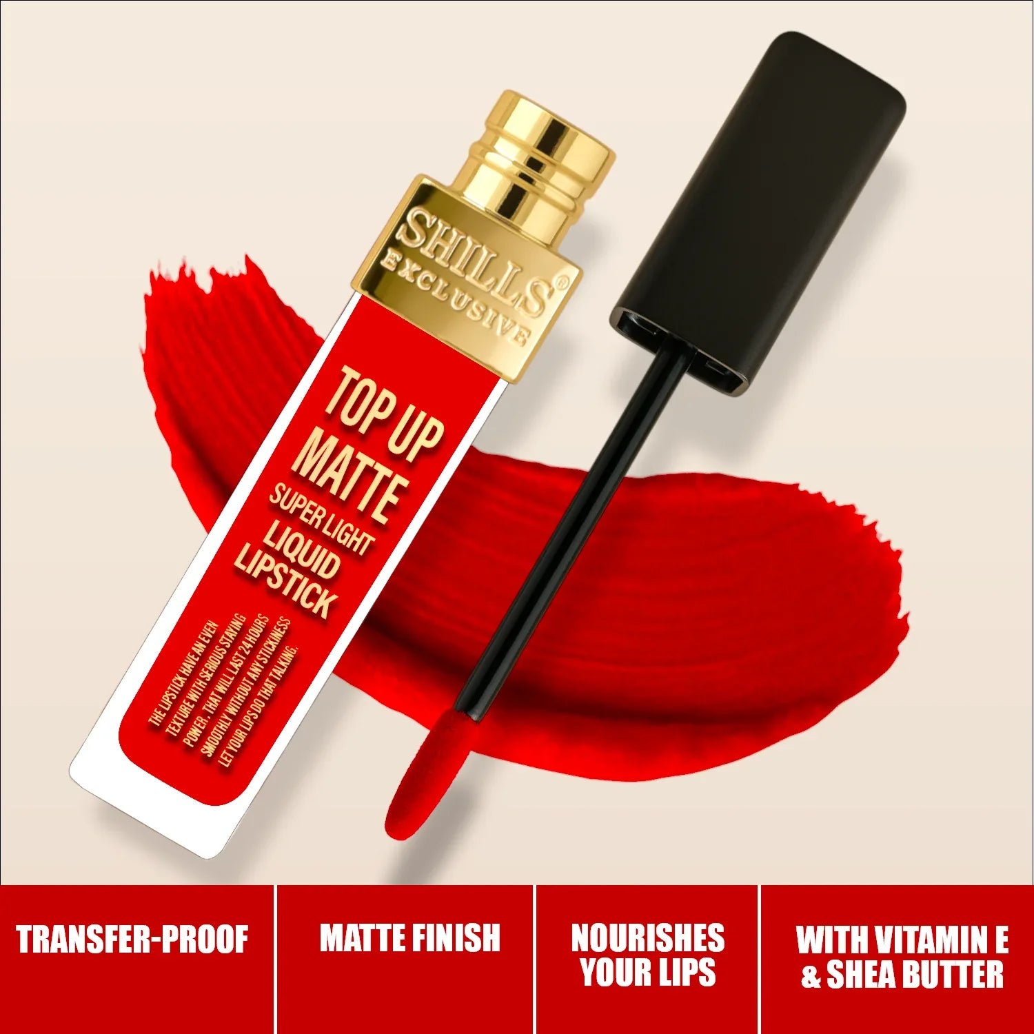 Top Up Matte Lipstick - Shills Professional