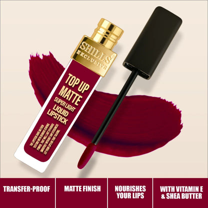 Top Up Matte Lipstick - Shills Professional