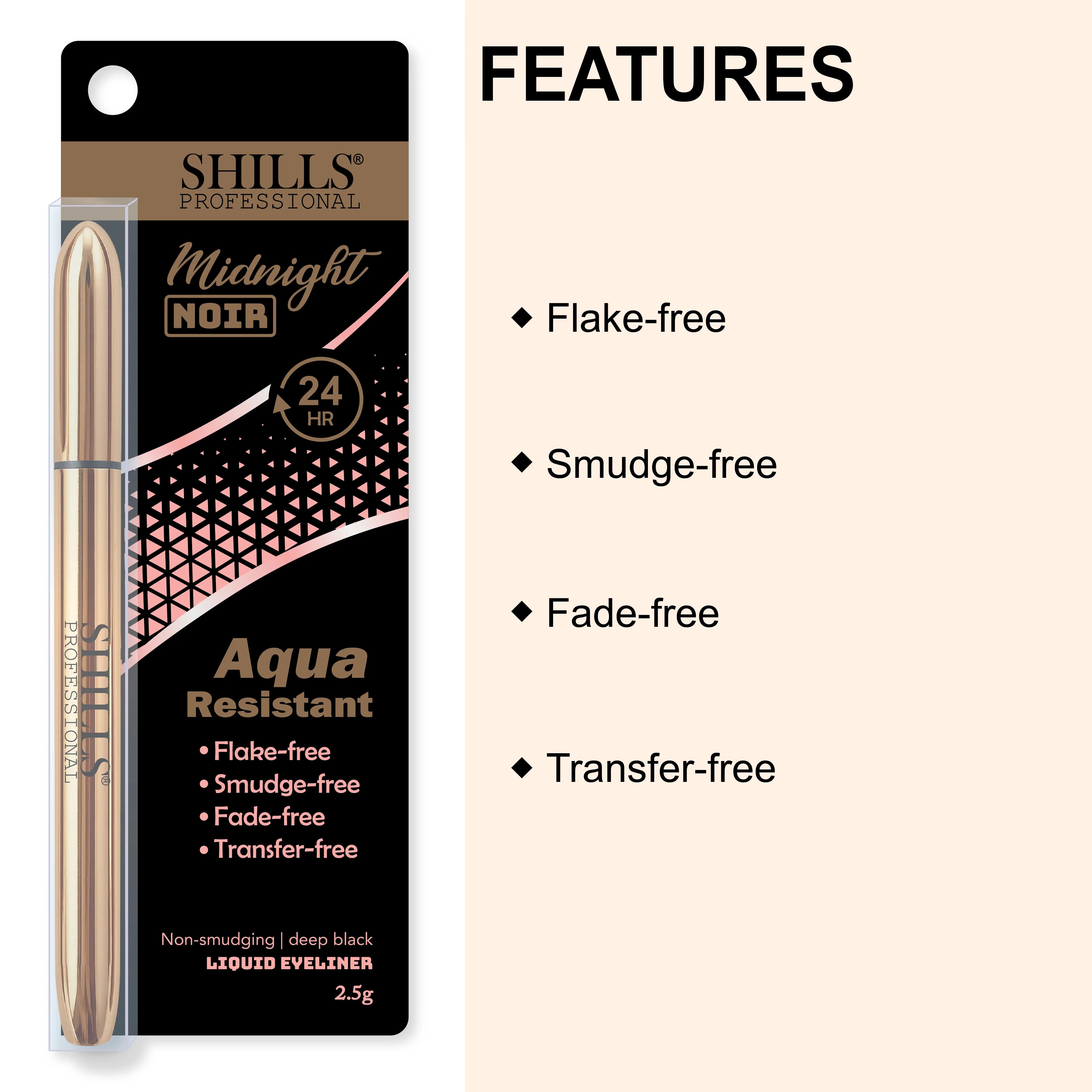 Midnight Noir Eyeliner - Shills Professional