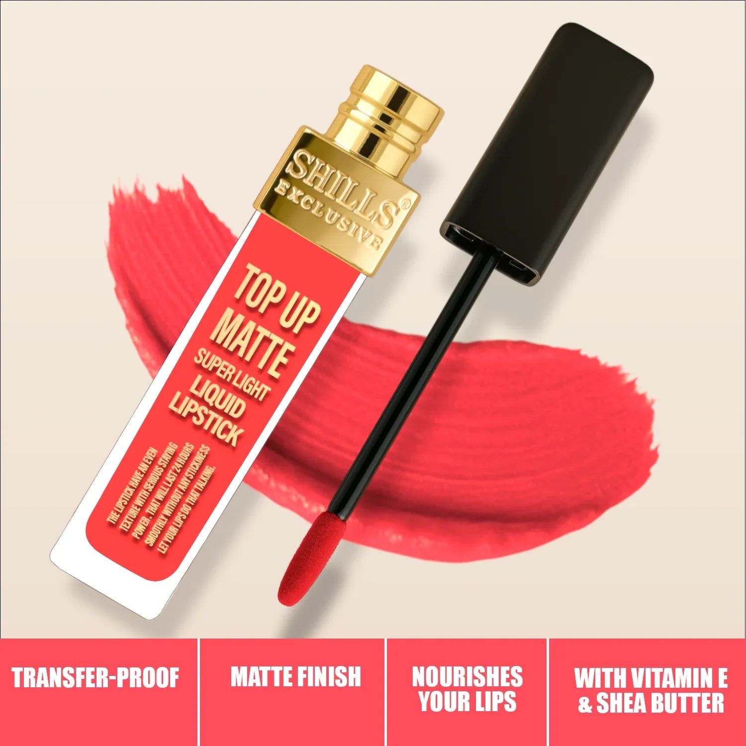 Top Up Matte Lipstick - Shills Professional