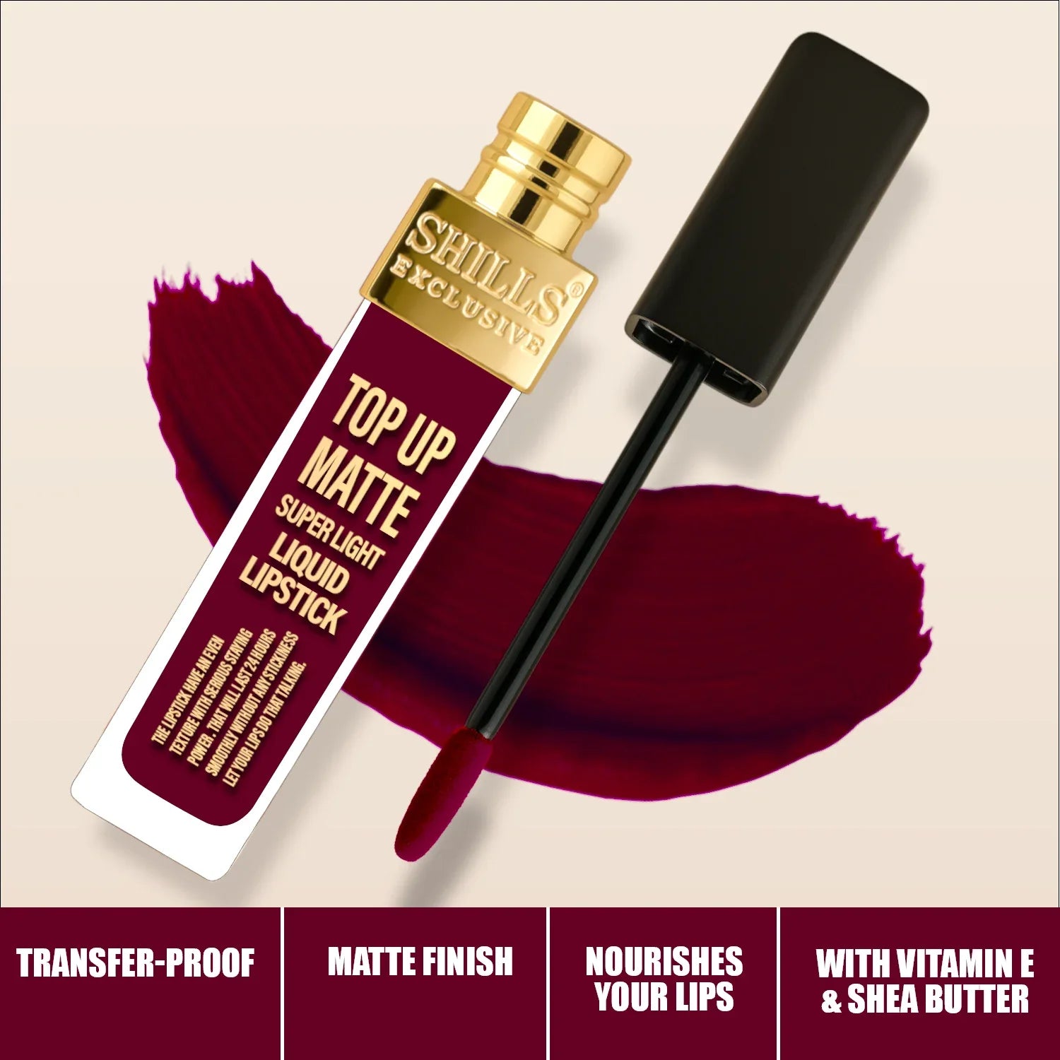 Top Up Matte Lipstick - Shills Professional