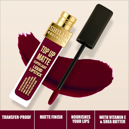 Top Up Matte Lipstick - Shills Professional