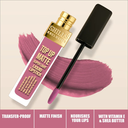 Top Up Matte Lipstick - Shills Professional