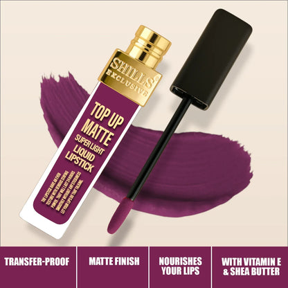 Top Up Matte Lipstick - Shills Professional