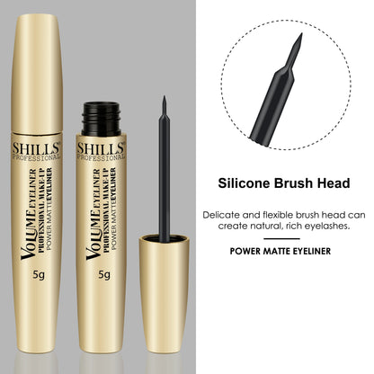 Power Matte Volume Eyeliner - Shills Professional