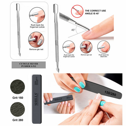 Nail Care Kit with Cuticle Oil & Nail Prep