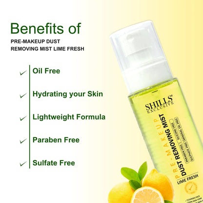 Dust Removing Mist Lime Fresh - Shills Professional