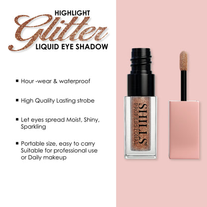 Glitter Liquid Eyeshadow - Shills Professional