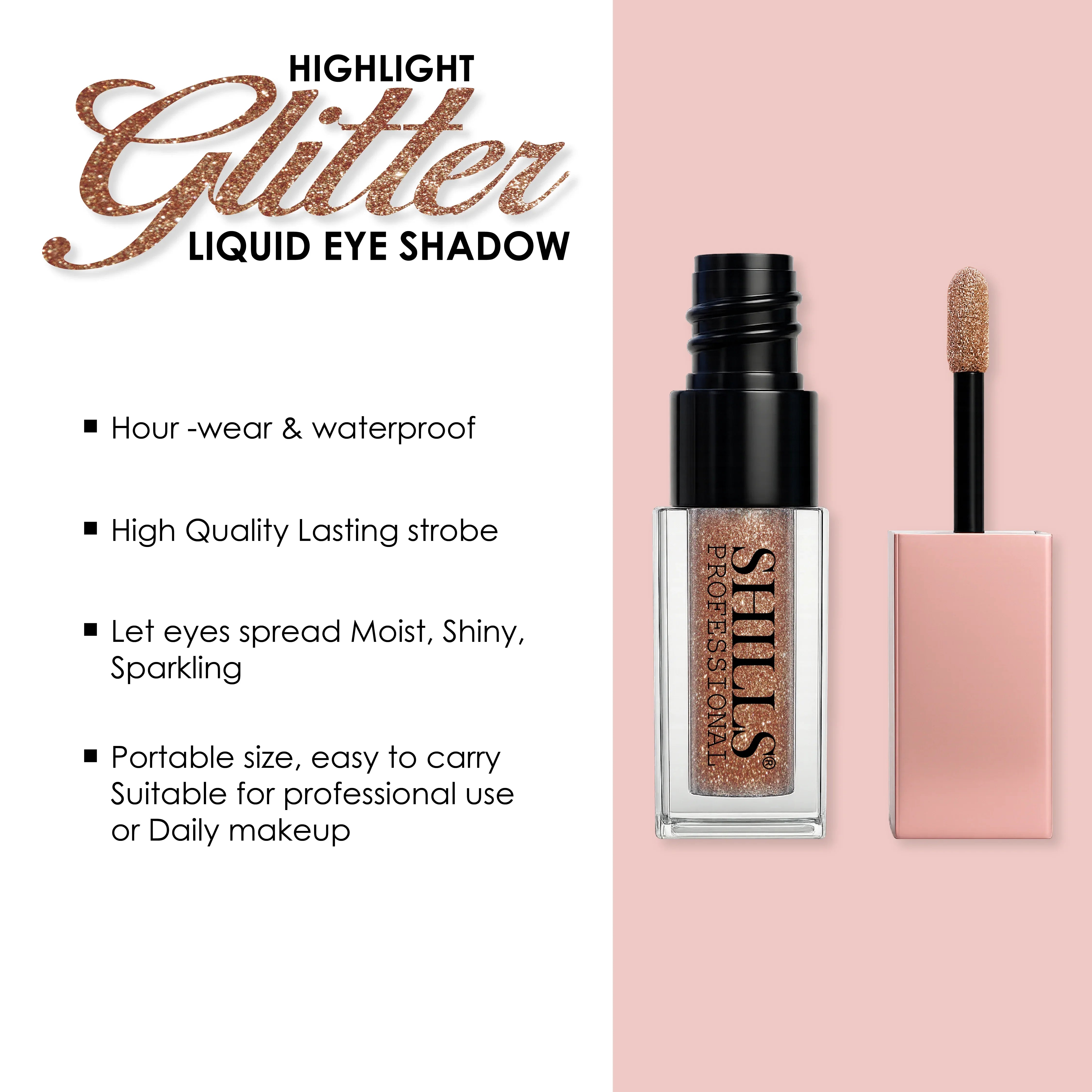 Glitter Liquid Eyeshadow - Shills Professional