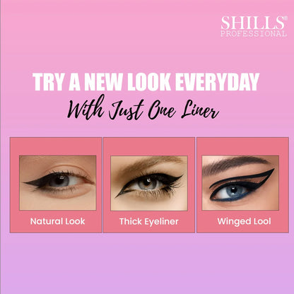 Length & Mega Volume Eyeliner - Shills Professional