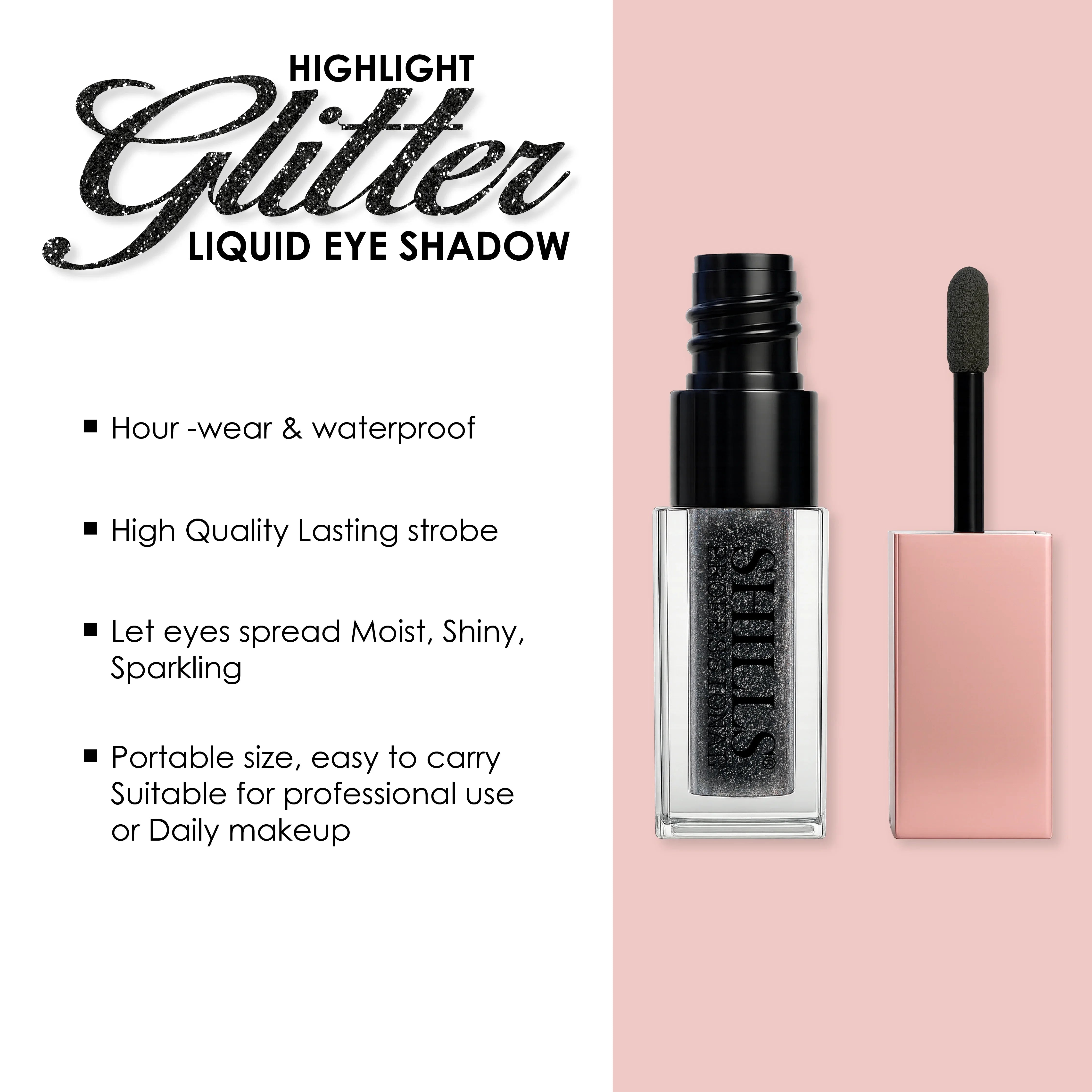 Glitter Liquid Eyeshadow - Shills Professional