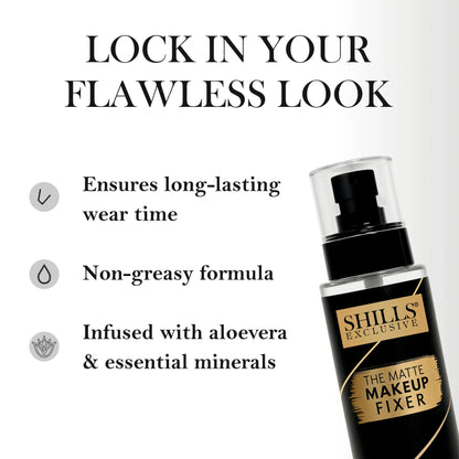 The Matte Makeup Fixer - Shills Professional