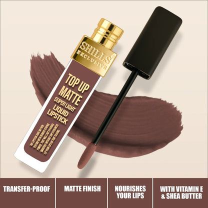 Top Up Matte Lipstick - Shills Professional