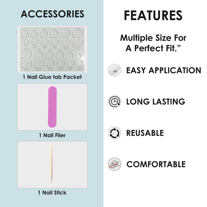 Cat Eye Nails(SPN693-SPN698) - Shills Professional