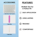 Matte Solid Color Nails Square(SPN667-SPN676) - Shills Professional