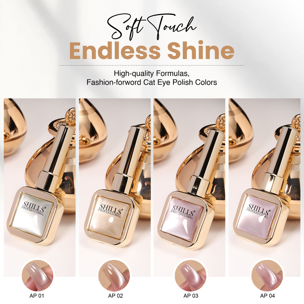 4pcs Cat Eye Set Andhra Pradesh Ocean Spark