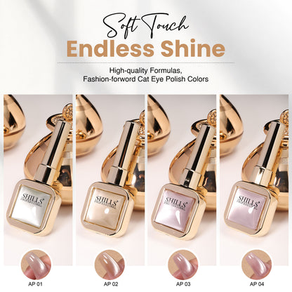 4pcs Cat Eye Set Andhra Pradesh Ocean Spark