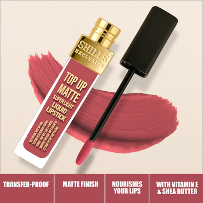 Top Up Matte Lipstick - Shills Professional