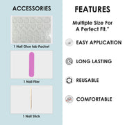 Cat Eye Nails(SPN693-SPN698) - Shills Professional