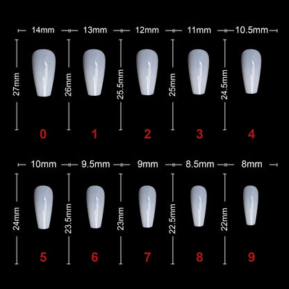 Soft Gel Matte T-Shape Tips-PT19-NATURAL - Shills Professional
