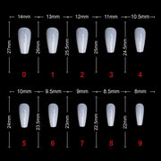 Soft Gel Matte T-Shape Tips-PT19-NATURAL