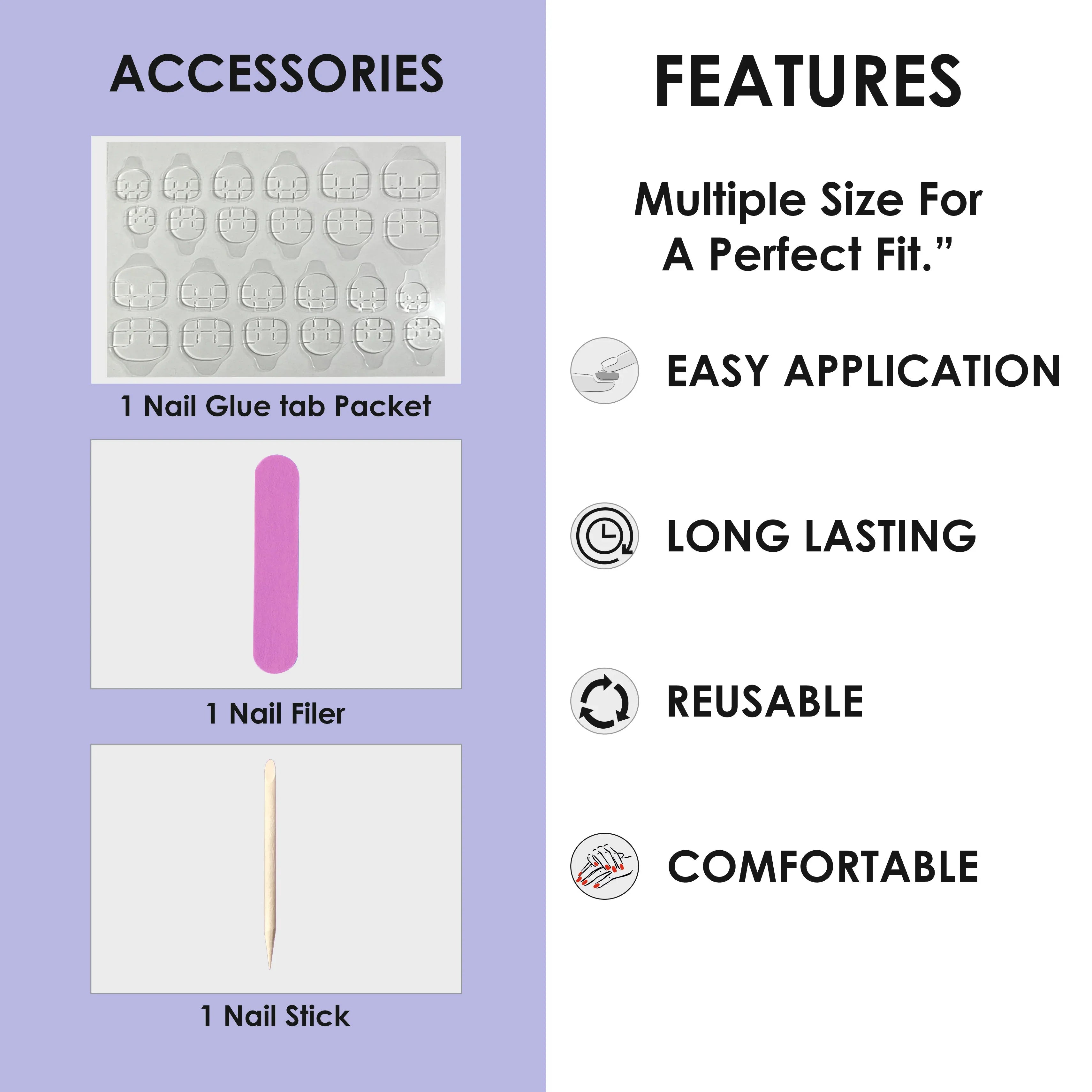 Matte Solid Color Nails Oval(SPN657-SPN666) - Shills Professional