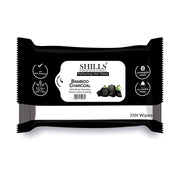 Wet Wipes Charcoal - Shills Professional