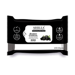 Wet Wipes Charcoal - Shills Professional