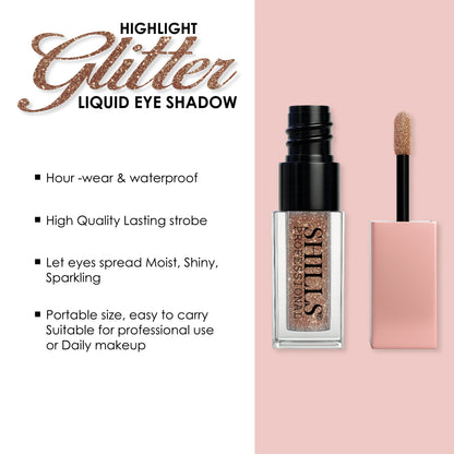 Glitter Liquid Eyeshadow - Shills Professional