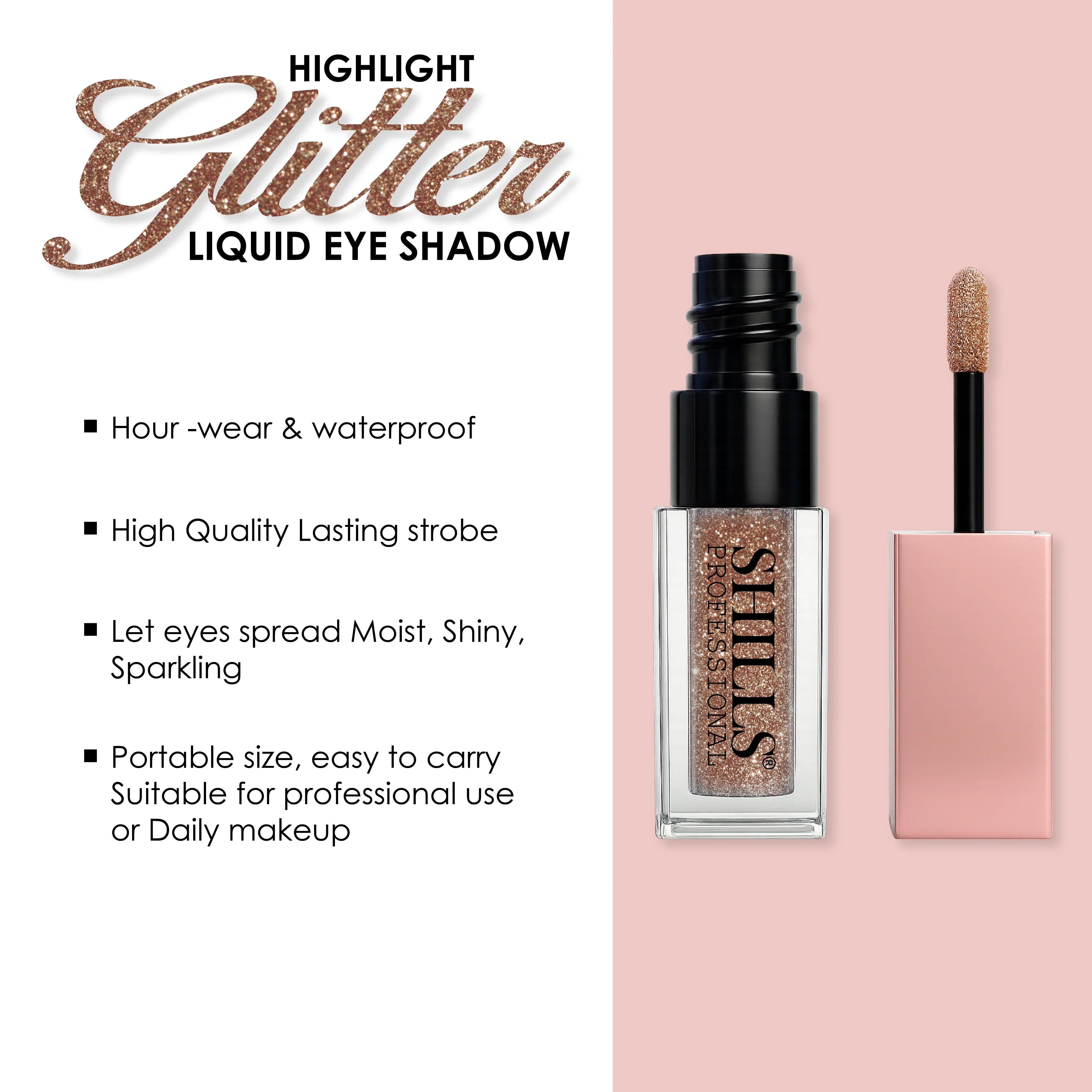 Glitter Liquid Eyeshadow - Shills Professional