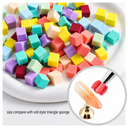 Ombre Sponge Multi Color 100pcs SPN-NOS2 MLT