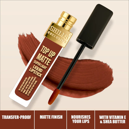 Top Up Matte Lipstick - Shills Professional