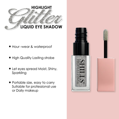 Glitter Liquid Eyeshadow - Shills Professional