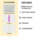 Glossy Solid Color Nails Oval(SPN527-SPN552) - Shills Professional