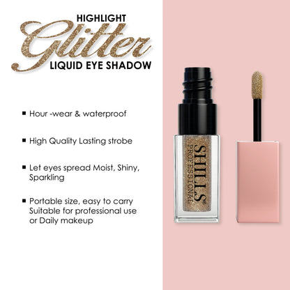 Glitter Liquid Eyeshadow - Shills Professional