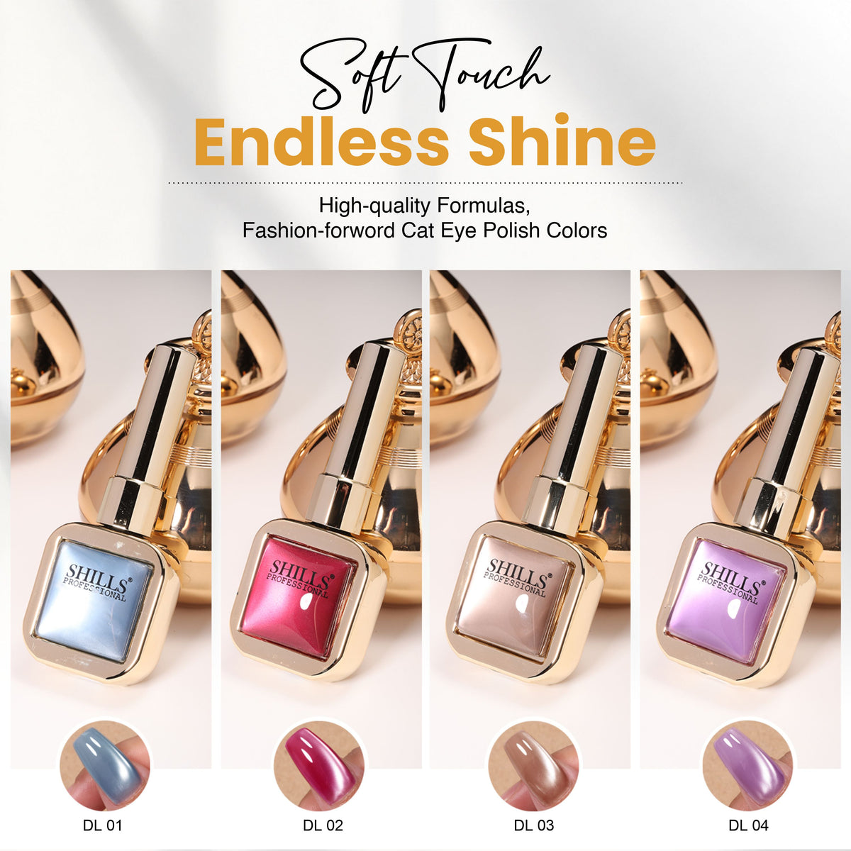 4pcs Cat Eye Set Delhi Diamond