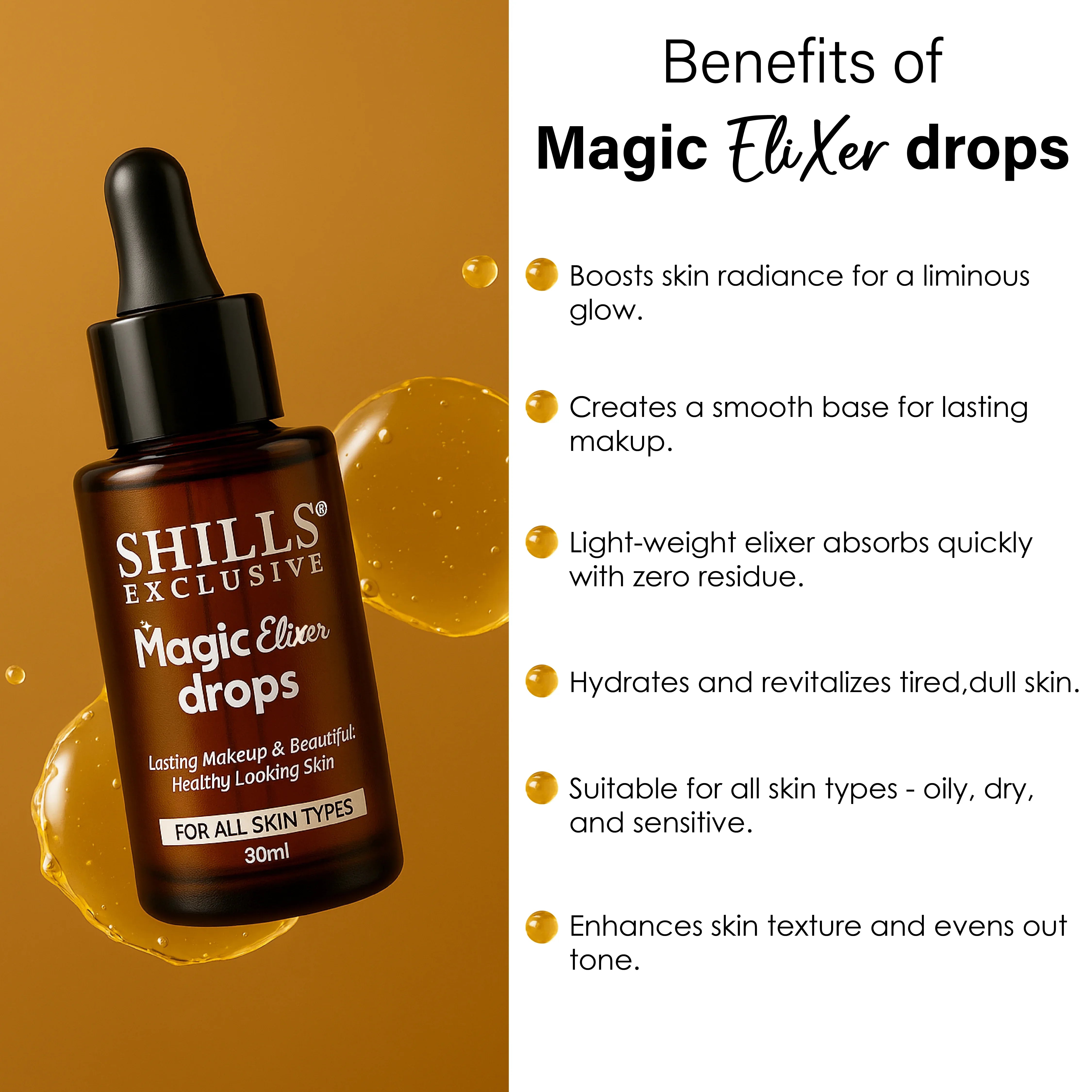 Magic Elixer Drops 30ml - Shills Professional