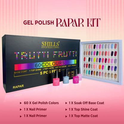 Gel Polish Kit Rapar - Shills Professional