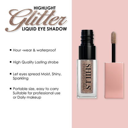 Glitter Liquid Eyeshadow - Shills Professional
