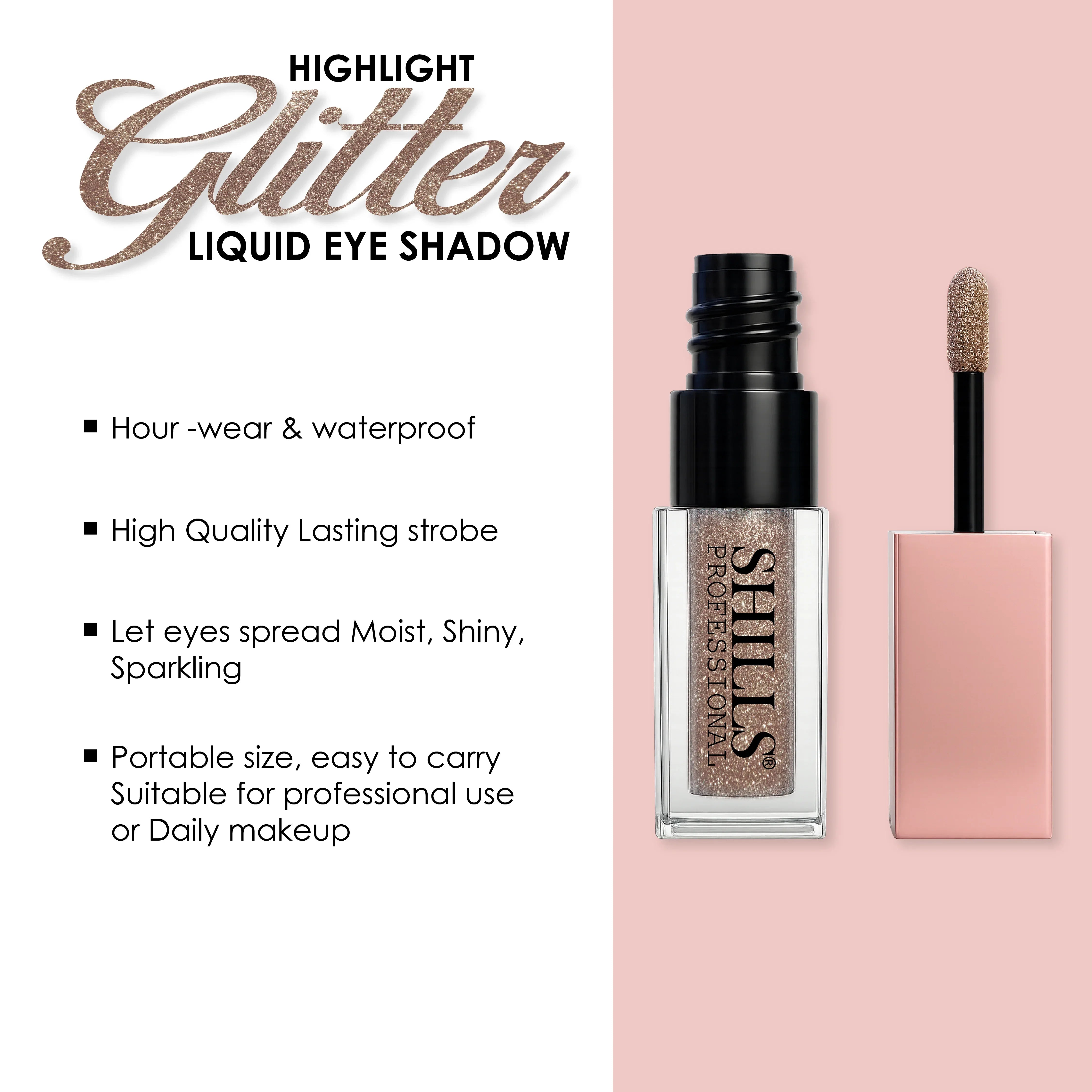 Glitter Liquid Eyeshadow - Shills Professional