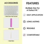 Glossy Solid Color Nails Oval(SPN527-SPN552) - Shills Professional