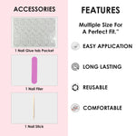 Glossy Solid Color Nails Oval(SPN527-SPN552) - Shills Professional