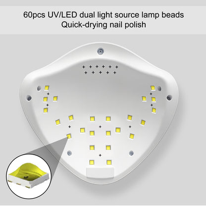 48w Shills 5 Uv/Led Nail Lamp WHT