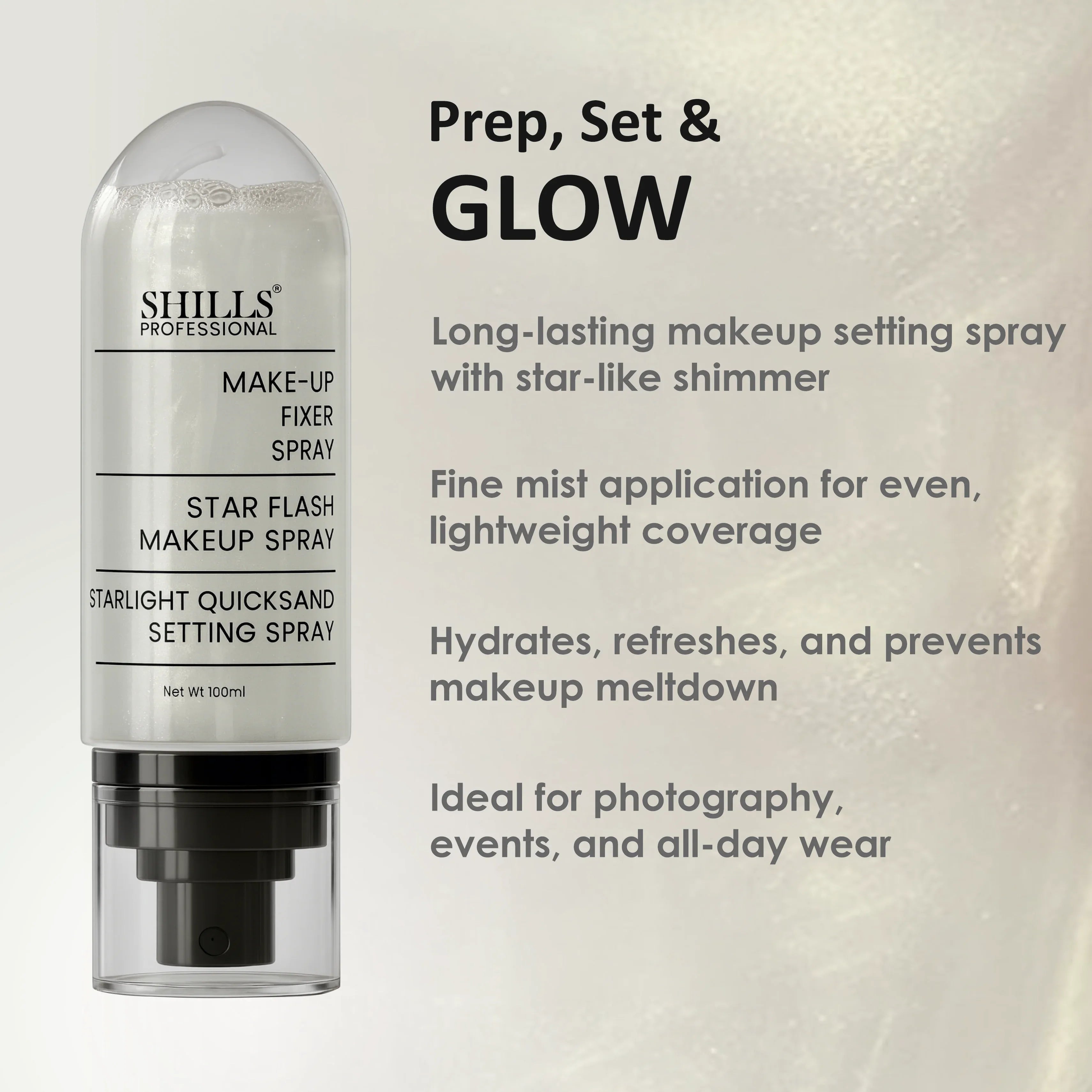 Star Flash Makeup Fixer - Shills Professional