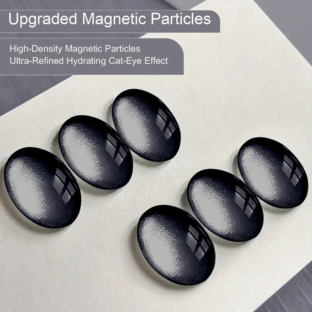 Black Glass Cat Magnetic Gel Polish - Shills Professional