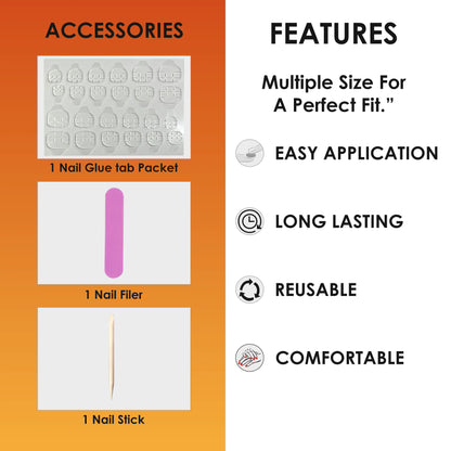 Matte Solid Color Nails Square(SPN677-SPN686) - Shills Professional