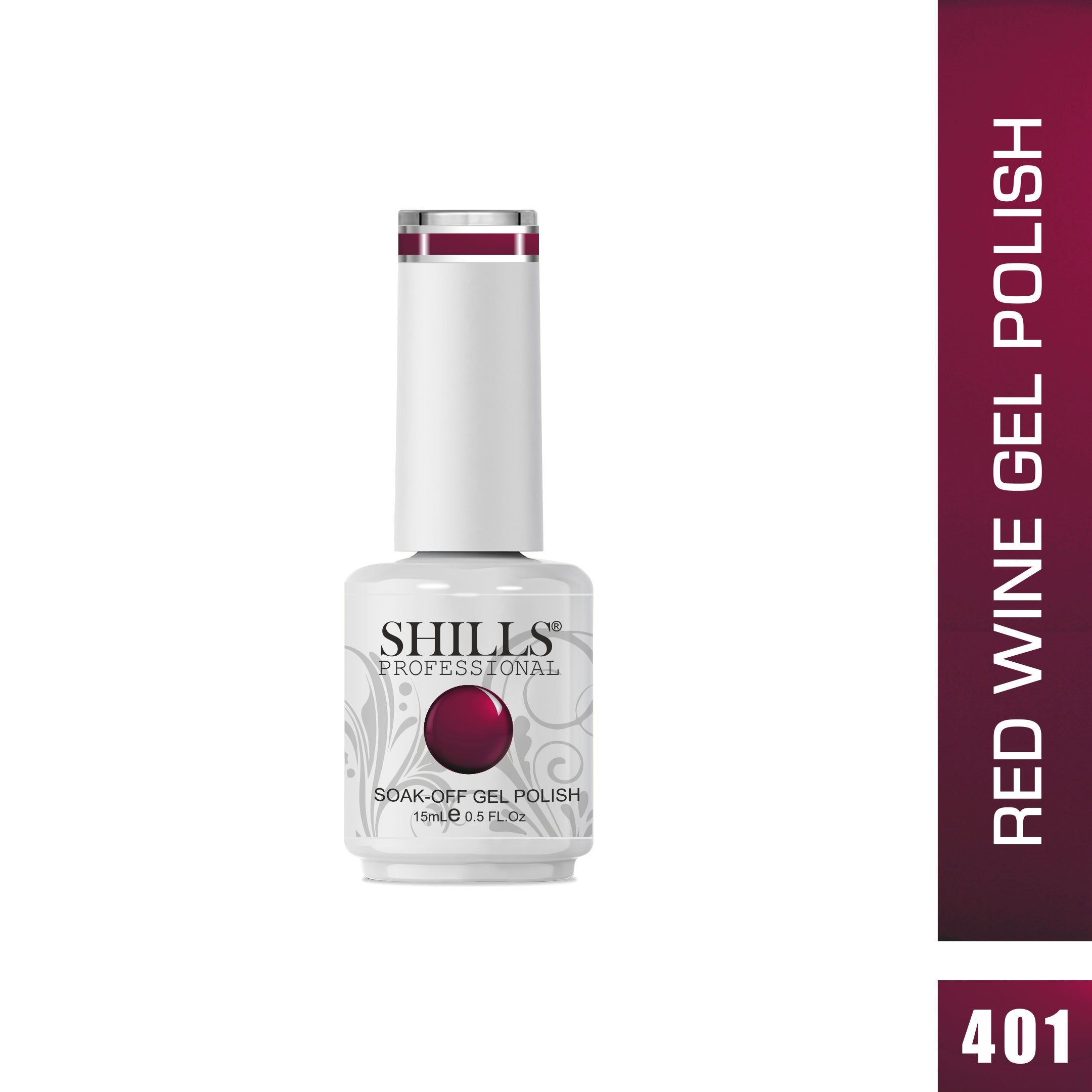 Red Wine Gel Polish - Shills Professional