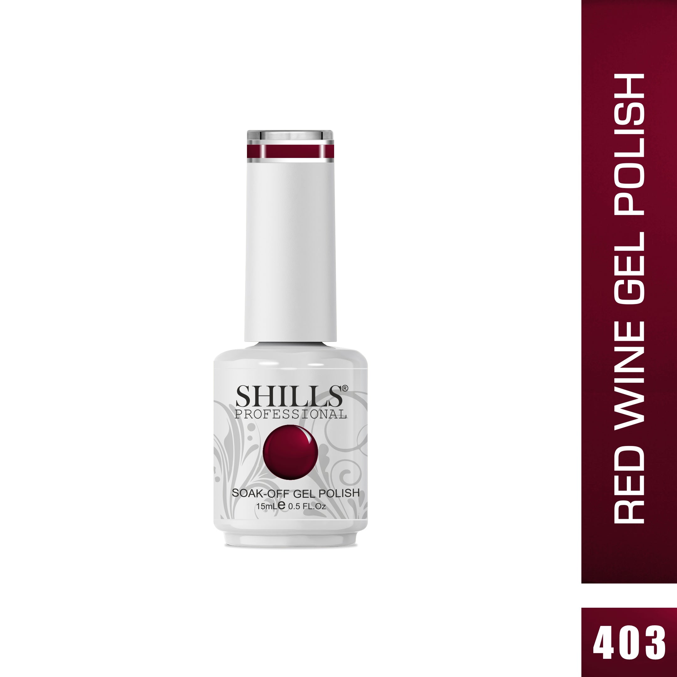 Red Wine Gel Polish - Shills Professional
